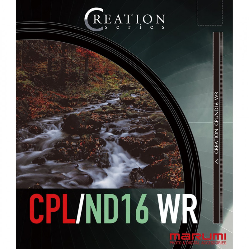 Світлофільтр поляризаційний/нейтрально-сірий Marumi CREATION C-PL/ND16 77 мм