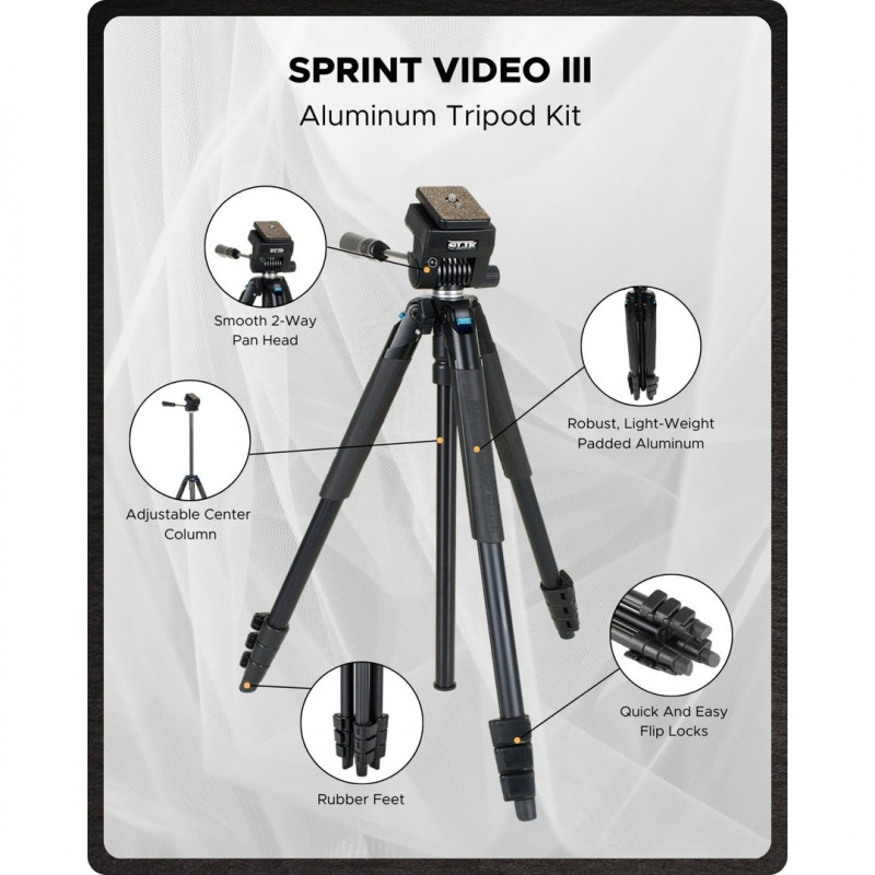 Штатив видео Slik Video Sprint III