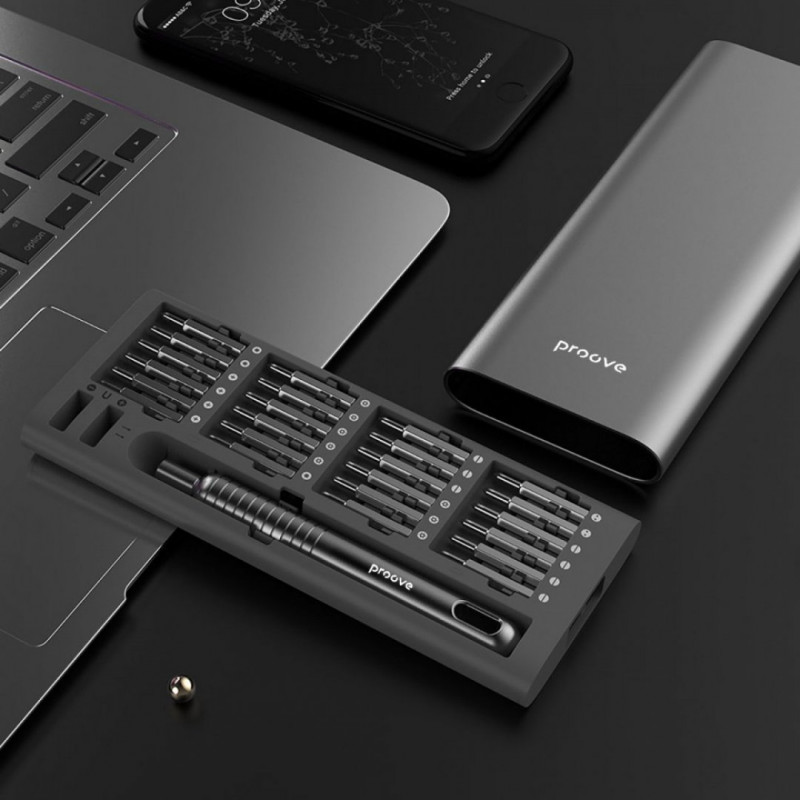 Багатофункціональний набір викруток Proove Fixer 51in1 Gray (MTSF51000003)
