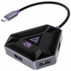 Type-C хаб Proove Gaming Spectre (2*USB3.0 + Type-C + PD100W + HDMI) Dark Gray (HBPG10221205)