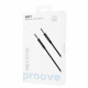 Кабель AUX Proove Weft (1m) Black (ACWF00005801)