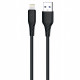 Кабель Proove GridLine USB to Lightning 2.4A (1m) Black (CCGL12001101)
