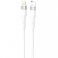 Кабель Proove Light Silicone Plus Type-C to Lightning 27W (1m) White (CCLS27002102)