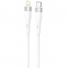 Кабель Proove Light Silicone Plus Type-C to Lightning 27W (1m) White (CCLS27002102)