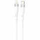 Кабель Proove Light Silicone Plus Type-C to Lightning 27W (1m) White (CCLS27002102)