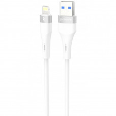Кабель Proove Light Silicone Plus USB to Lightning 2.4A (1m) White (CCLS12001102)