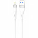 Кабель Proove Light Silicone Plus USB to Lightning 2.4A (1m) White (CCLS12001102)