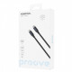 Кабель Proove PowerFull Type-C to Type-C 100W (1.5m) Black (CCPF11002201)