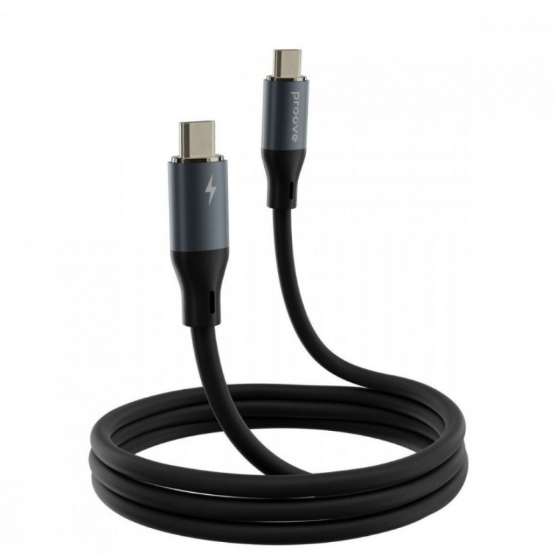 Кабель Proove PowerFull Type-C to Type-C 100W (1.5m) Black (CCPF11002201)