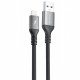 Кабель Proove ReGen Silicone USB to Lightning 2.4A (1m) Black (CCRS12001101)
