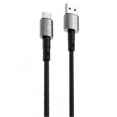 Кабель Proove Silicraft USB to Type-C 3A (1m) Black (CCSC15001201)