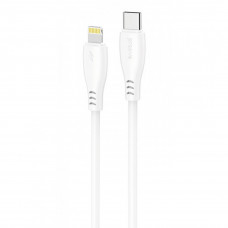 Кабель Proove Simple Silicone Type-C to Lightning 27W (1m) White (CCSS27002102)