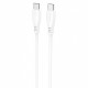 Кабель Proove Simple Silicone Type-C to Type-C 60W (2m) White (CCSI60002222)