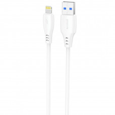 Кабель Proove Simple Silicone USB to Lightning 2.4A (2m) White (CCSS12001122)