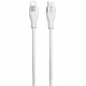 Кабель Proove Soft Silicone Type-C to Lightning 27W (2m) White (CCSO27002122)