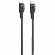 Кабель Proove Soft Silicone Type-C to Lightning 27W (2m) Black (CCSO27002121)
