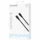 Кабель Proove Soft Silicone Type-C to Lightning 27W (2m) Black (CCSO27002121)