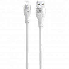 Кабель Proove Soft Silicone USB to Lightning 2.4A (1m) White (CCSO20001102)