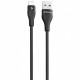 Кабель Proove Soft Silicone USB to Lightning 2.4A (1m) Black (CCSO20001101)