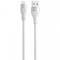 Кабель Proove Soft Silicone USB to Micro USB 2.4A (1m) White (CCSO20001302)