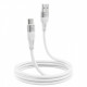 Кабель Proove Soft Silicone USB to Type-C 3A (1m) Black (CCSO20001201)