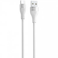 Кабель Proove Soft Silicone USB to Type-C 3A (2m) White (CCSO20001222)