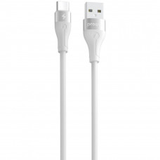 Кабель Proove Soft Silicone USB to Type-C 3A (2m) White (CCSO20001222)