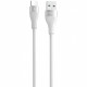 Кабель Proove Soft Silicone USB to Type-C 3A (2m) White (CCSO20001222)