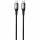 Кабель Proove WireX Pro Type-C to Type-C 100W (1.5m) Black (CCWX11002201)
