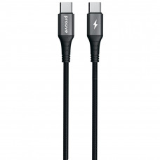 Кабель Proove WireX Type-C to Type-C 60W (1m) Black (CCWX60002201)