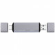 Картридер Proove Arc Link 3 in 1 (USB3.0 + SD Card + Micro SD Card) Silver (HBAL00210014)