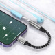 Перехідник AUX Proove SoundMesh Lightning to 3.5mm Gray (ACSM00005101)