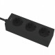 Мережевий фільтр Proove Magnet Strip (3xAC) 1.6m Black (PSMS25000001)