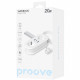 Мережевий фільтр Proove Supercoil 20W (2xAC + Type-C + 2xSB) 1.5m White (PSPS25002102)