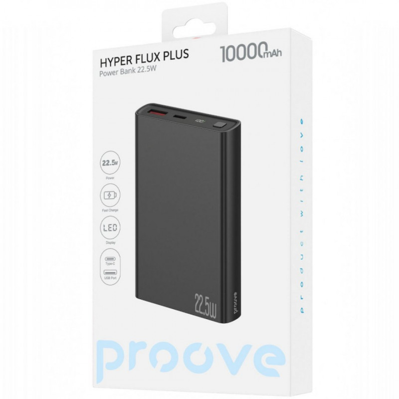 Павербанк Proove Hyper Flux Plus 22.5W 10000mAh White (PBF122120002)