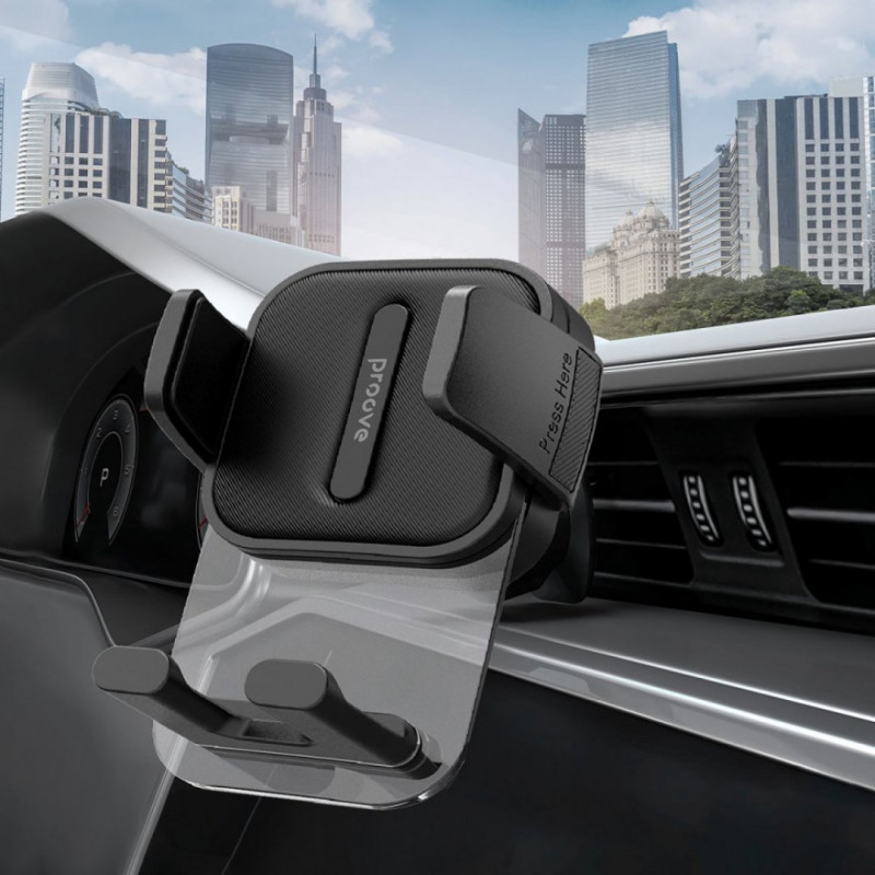 Автомобильный держатель Proove Crystal Clamp Air Outlet Car Mount Black (CHCC00000001)