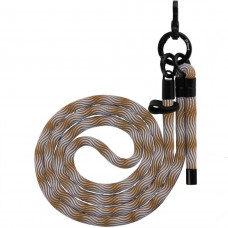Ремінець для телефона Proove Twist Spiral Cross-Body Strap Silver/Gold (PSBSUNOC1513)