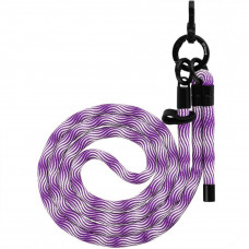 Ремінець для телефона Proove Twist Spiral Cross-Body Strap Purple/White (PSBSUNSP1551)