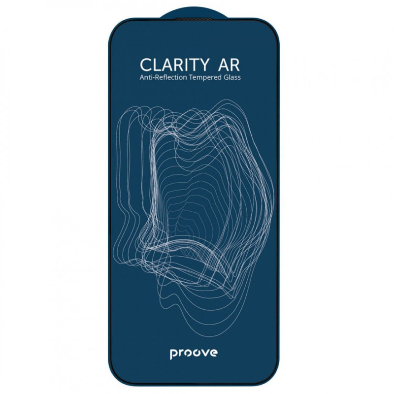 Защитное стекло Proove Clarity AR для iPhone 17 Air Black (PGCARI17A001)