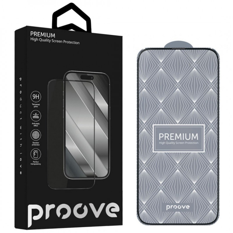 Защитное стекло Proove Premium для iPhone X/Xs/11 Pro Black (PGPPMI11P001)