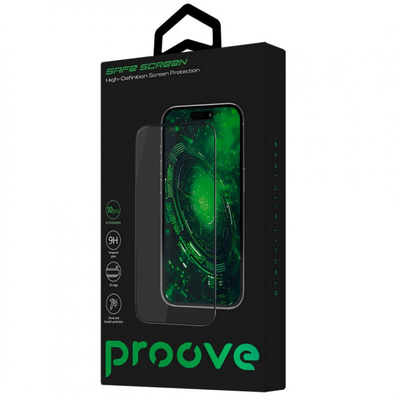 Захисне скло Proove Safe Screen для Xiaomi Redmi 12 4G/Redmi 12 5G/Redmi 13 4G/Redmi 13 5G/Redmi Note 13R/Poco M6 4G/PocoM6 Pro5G Black (PGPSSXR12001)