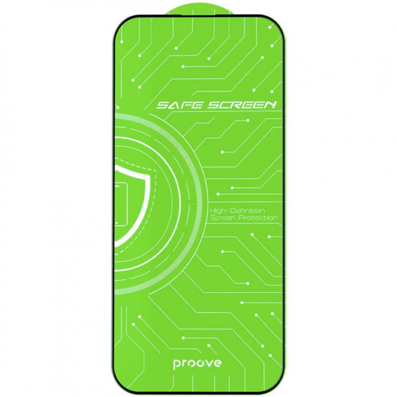 Захисне скло Proove Safe Screen для iPhone 12 Pro Max Black (PGPSSI12PM01)