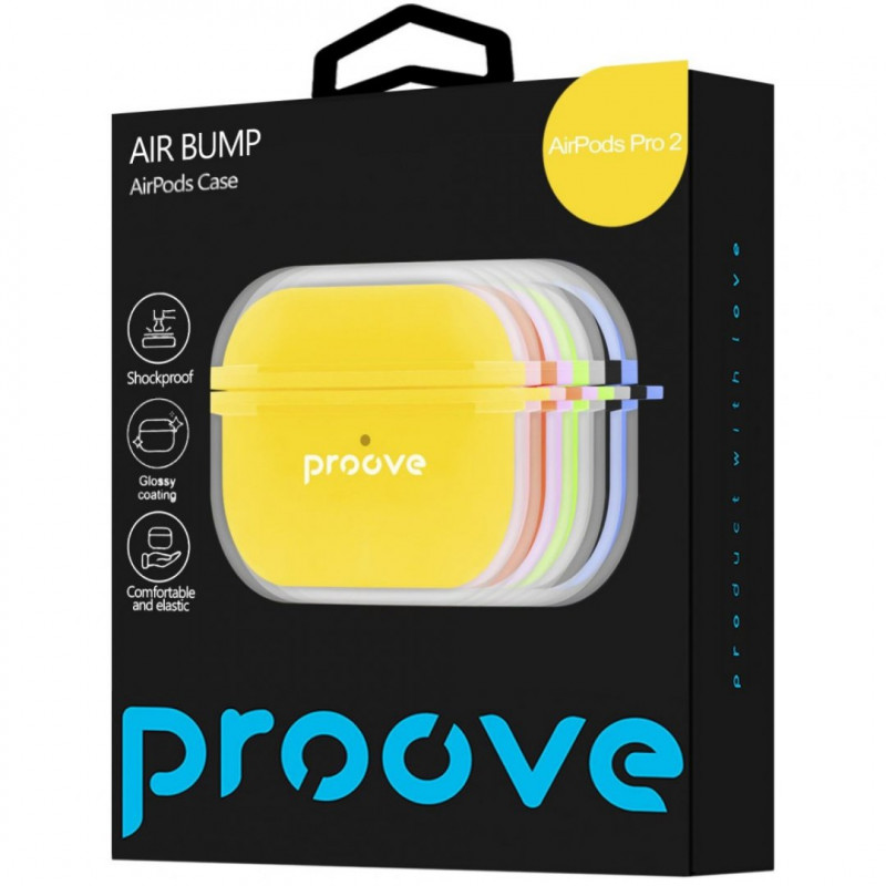 Чехол Proove Air Bump Case для AirPods Pro 2 Yellow (PCABARP20044)