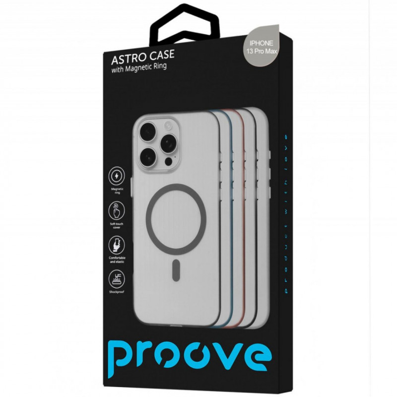Чохол Proove Astro Case with Magnetic Ring для iPhone 13 Pro Max Mint (PCASIP13PM09)