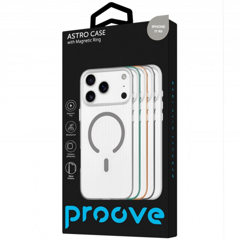 Чохол Proove Astro Case with Magnetic Ring для iPhone 17 Air Orange (PCASIP17AR10)