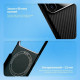 Чехол Proove Carbon Slim with Magnetic Ring для iPhone 15 Black (PCCSIP150060)