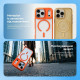 Чехол Proove Clear Essence Case with Magnetic Ring для iPhone 16 Midnight Blue (PCCEIP160008)