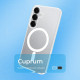 Чехол Proove Cuprum Case with Magnetic Ring для Samsung Galaxy S24/S25 White (PCCCSGS02514)