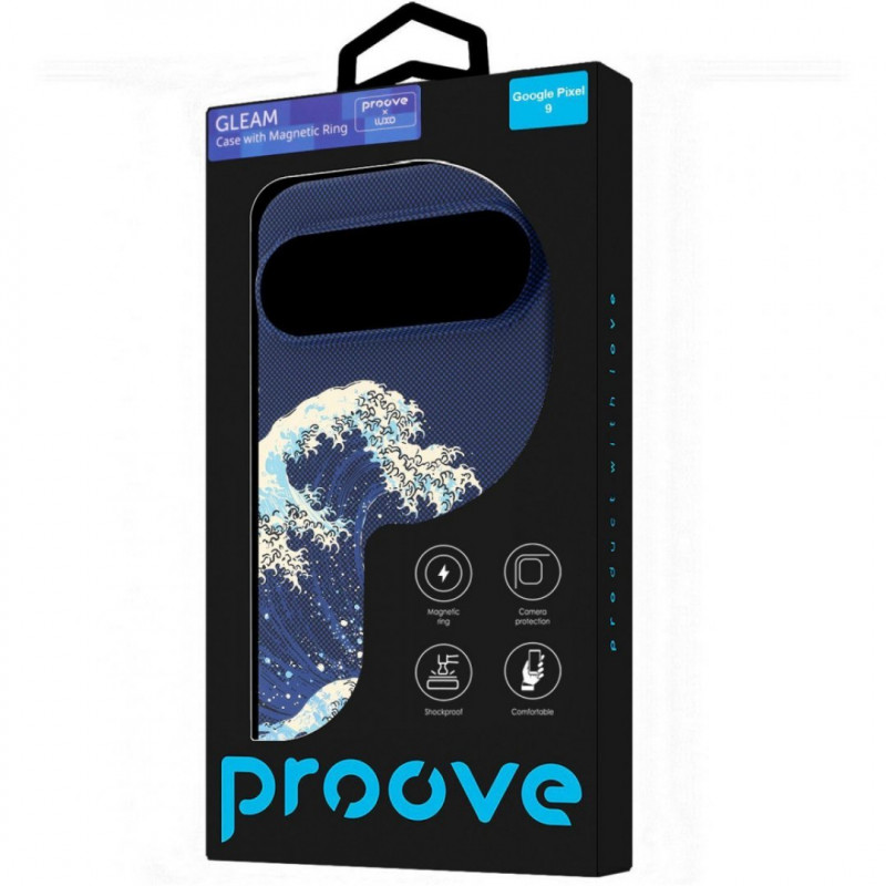 Чехол Proove Gleam Case with Magnetic Ring для Google Pixel 9 Gray Sunset (PCGCGPG00967)