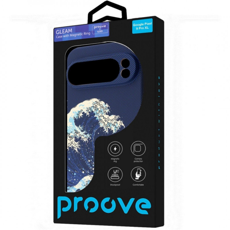 Чехол Proove Gleam Case with Magnetic Ring для Google Pixel 9 Pro XL Pink Sunset (PCGCGPGX0974)
